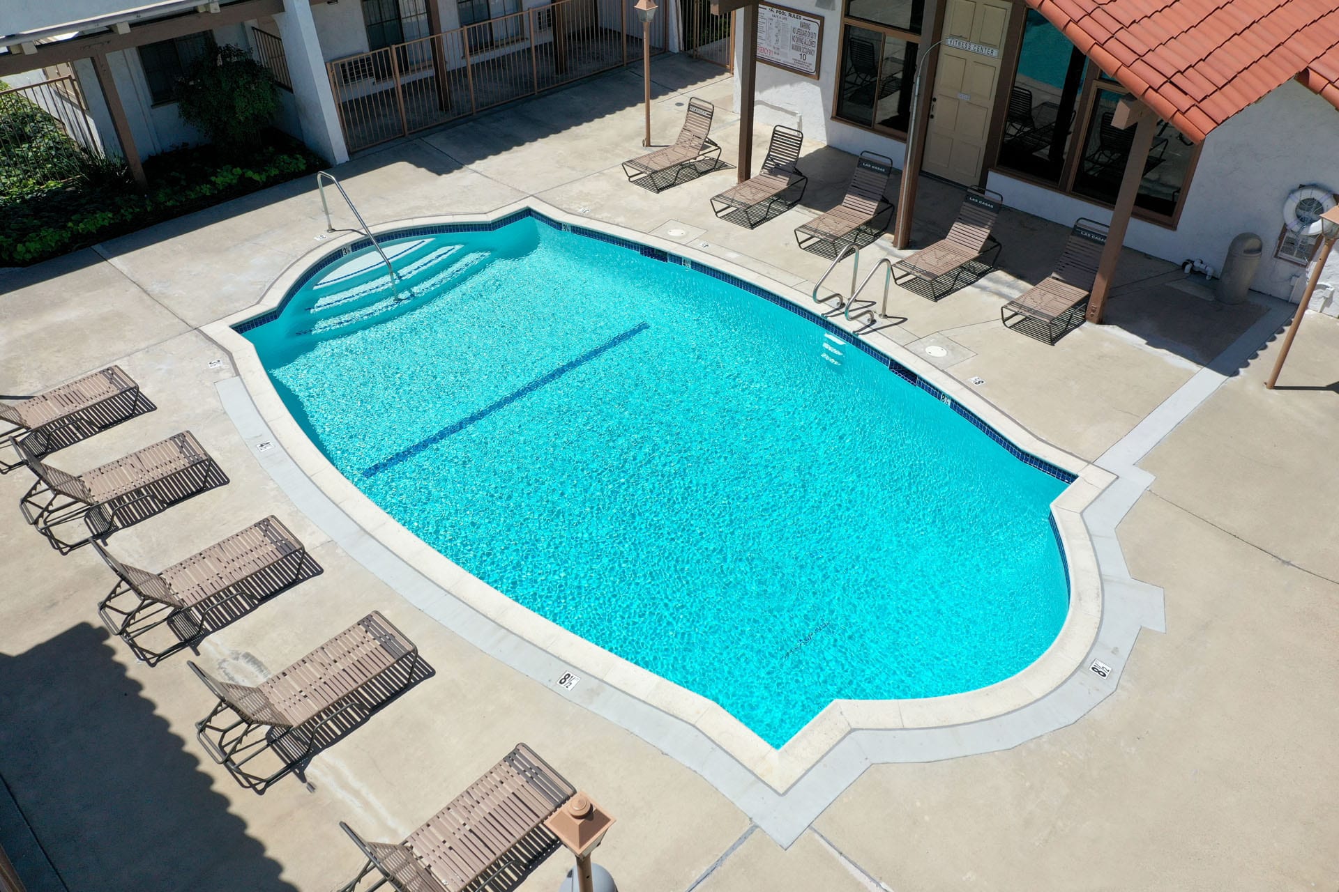 Areal View of Pool